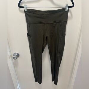 lululemon athletica Dark Olive Leggings